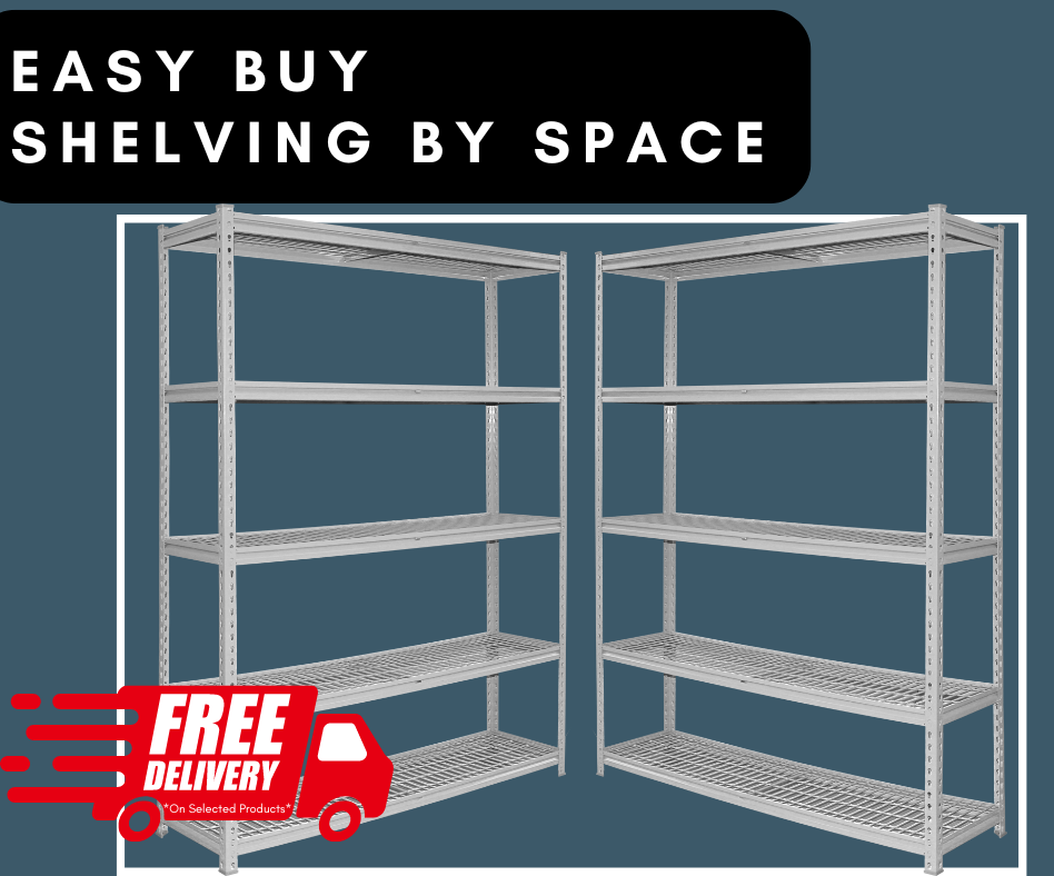 Shop Shelving by space details